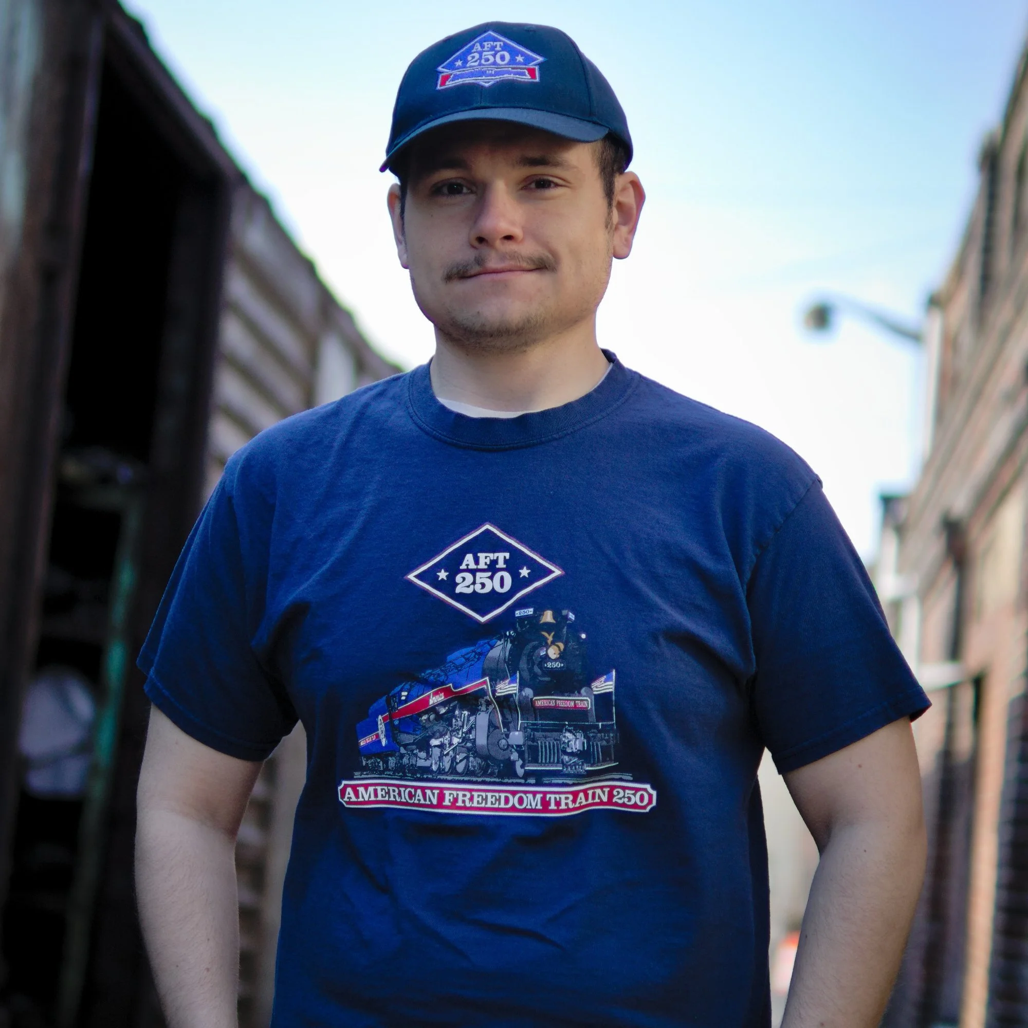 American Freedom Train 250 T-Shirt — American Steam Railroad